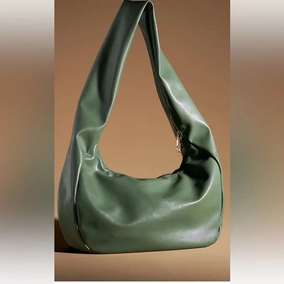 Anthropologie Timmie Faux-Leather Slouchy Shoulder Bag - Picture 3 of 3